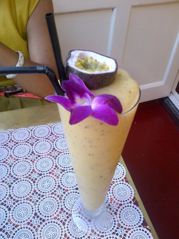 My mango passionfruit mocktail at Cookie!