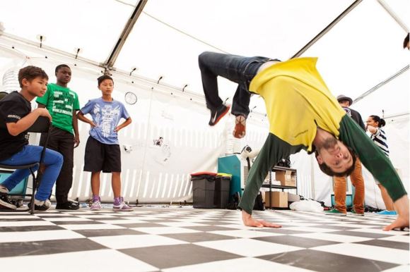 Love this action shot of JJ! Leaps and Bounds!