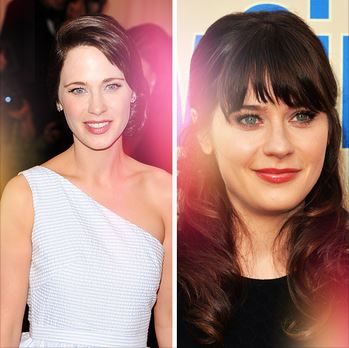 Zooey at the Met Gala on the left. The Zooey that everyone knows and loves on the right. What do you think?