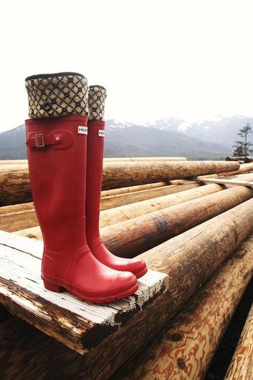 These boots are made for walking..in cold snow!