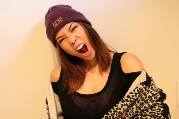 Getting my roar right for the outfit!